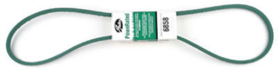 Gates® 6858 PoweRated® V-Belt, 58" x 1/2", 0-17 HP