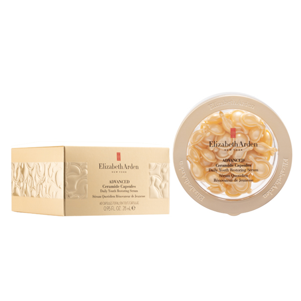 Elizabeth Arden Advanced Ceramide Capsules Daily Youth Restoring Serum Upgrade Version 60 Capsules