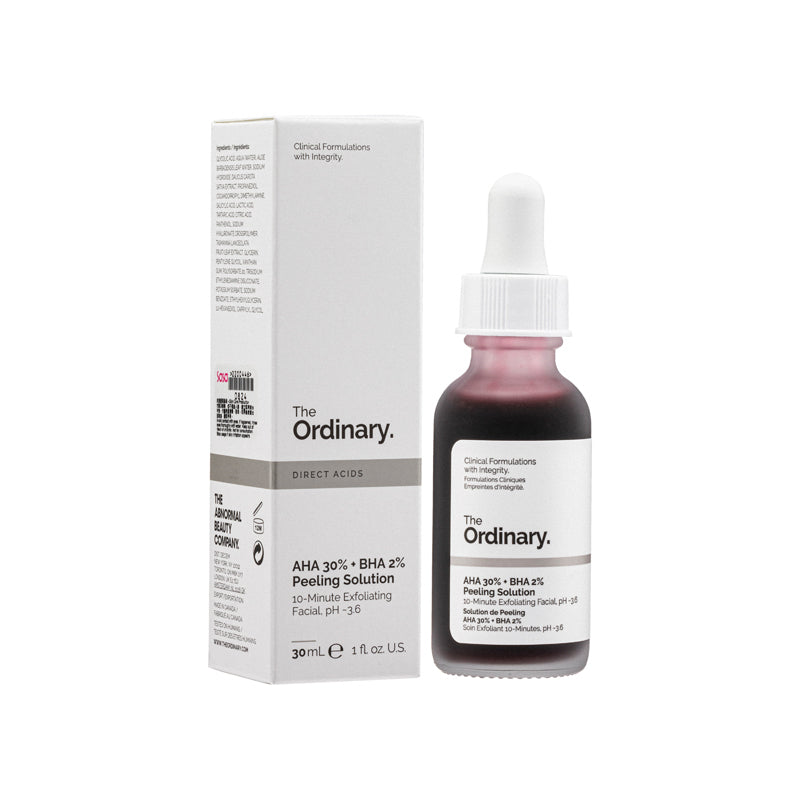 The Ordinary Aha 30% + Bha 2% Peeling Solution 30ML