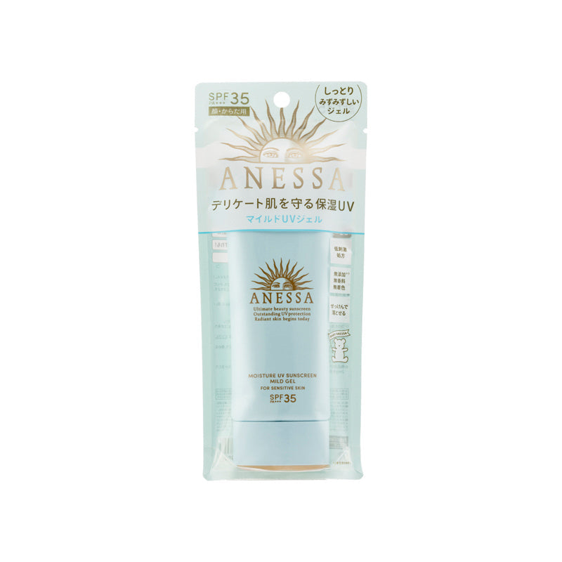 Anessa Moisture Uv Sunscreen Mild Gel SPF35 Pa+++ 90G