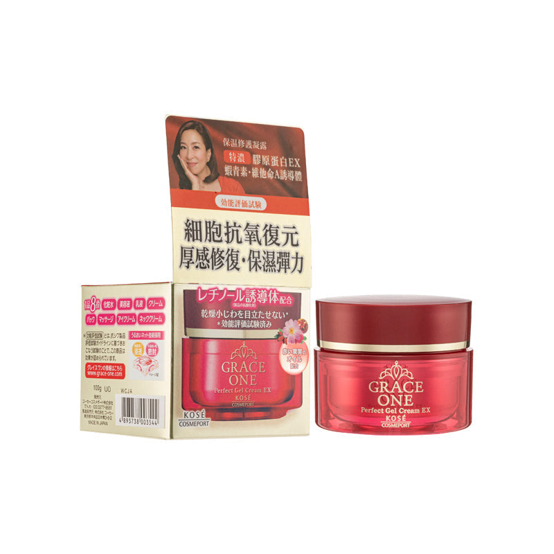 Kose Cosmeport Grace One Premium Perfect Gel Cream Ex 100G