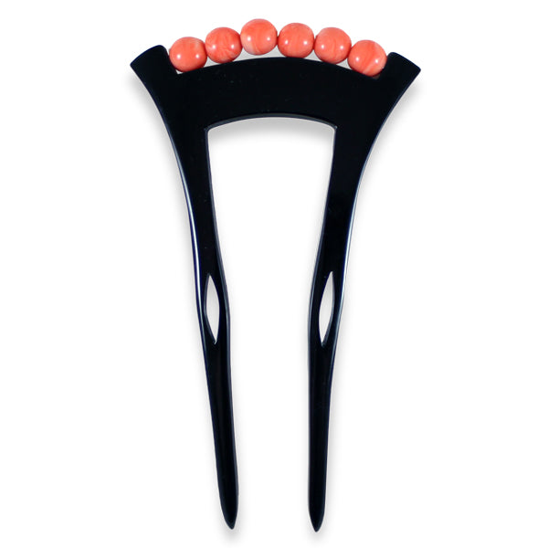 Chidoriya Nene Kanzashi Hair Stick - Black #10076994