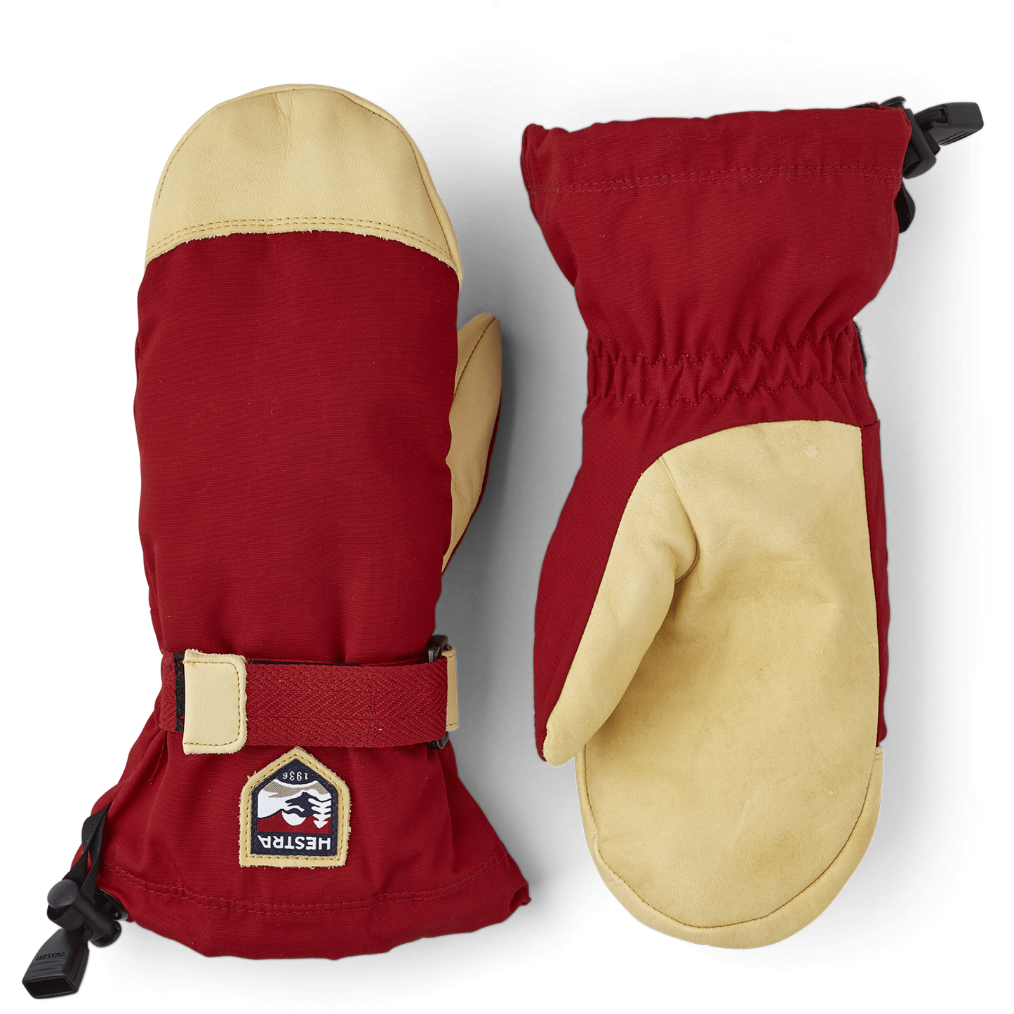 1 Abisko Ecocuir Sr Mittens - 7 / Red