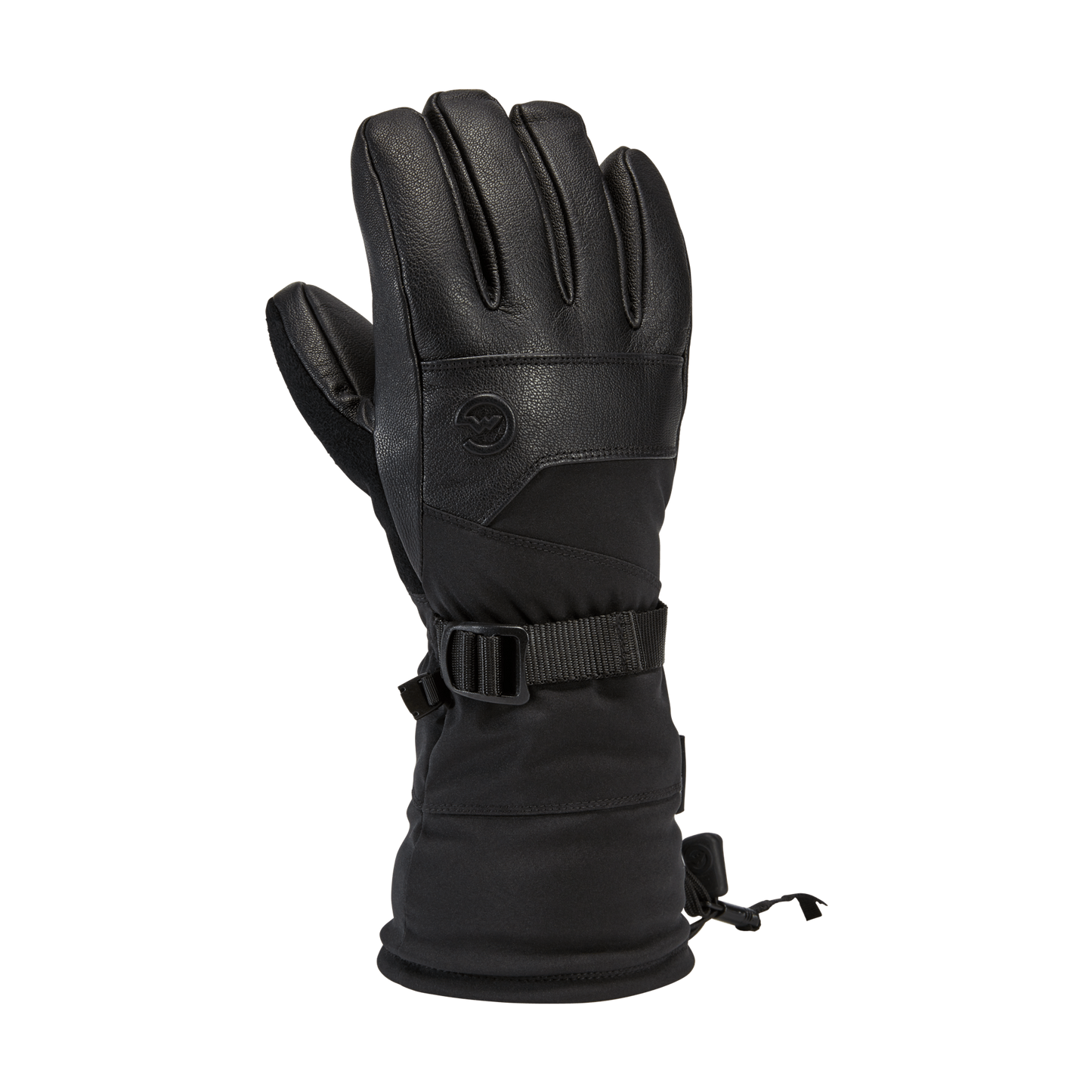 1 Mens Polar Gloves - Small / Black