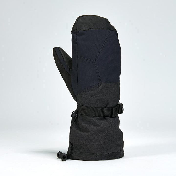 1 Mens Aquabloc Down Gauntlet Mittens - Small / Black