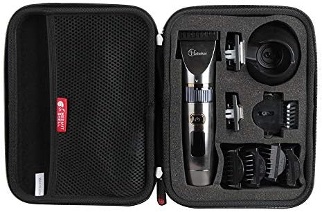 Hermitshell Hard Travel Case for Hatteker Mens Beard Trimmer Cordless Hair Trimmer Hair Clipper Detail Trimmer 3 In 1