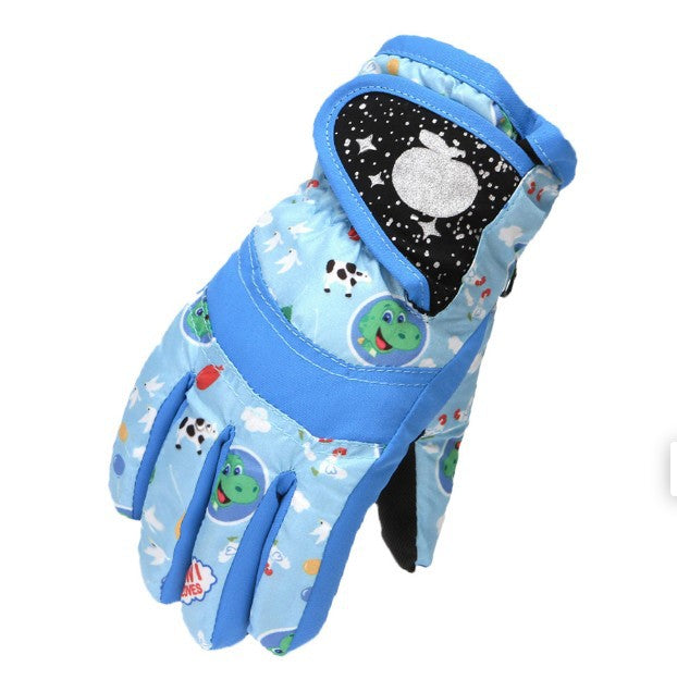Winter Children's Gloves Warm-keeping And Cold-proof Waterproof