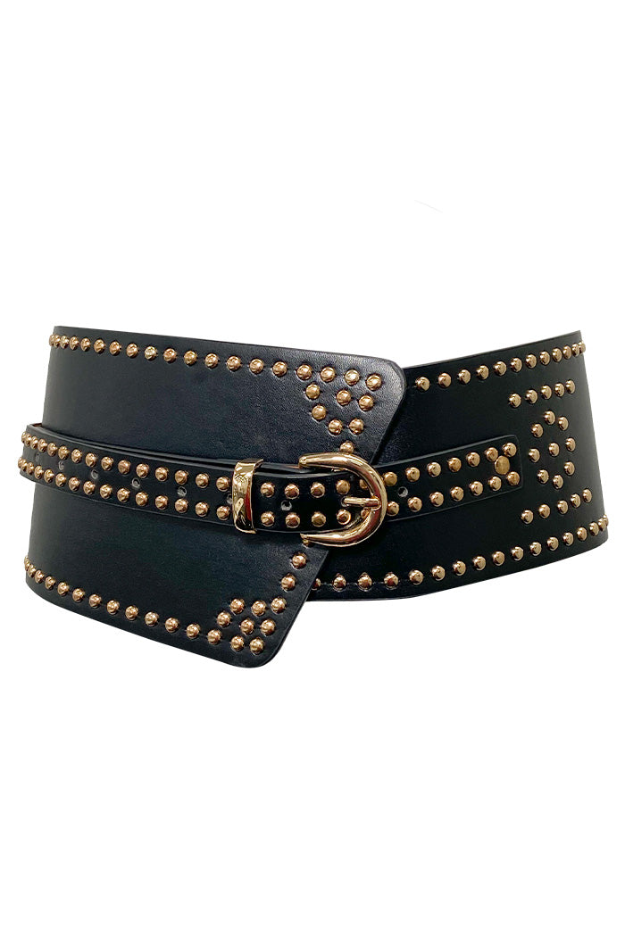 Asymmetrical Belt - Black