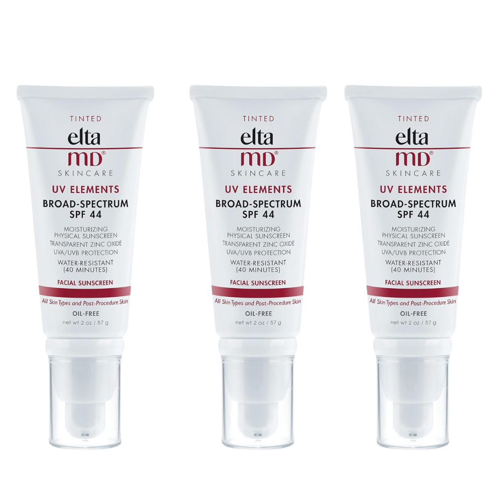 EltaMD UV Elements Tinted Broad-Spectrum SPF 44, 3-Pack ($129 Value)