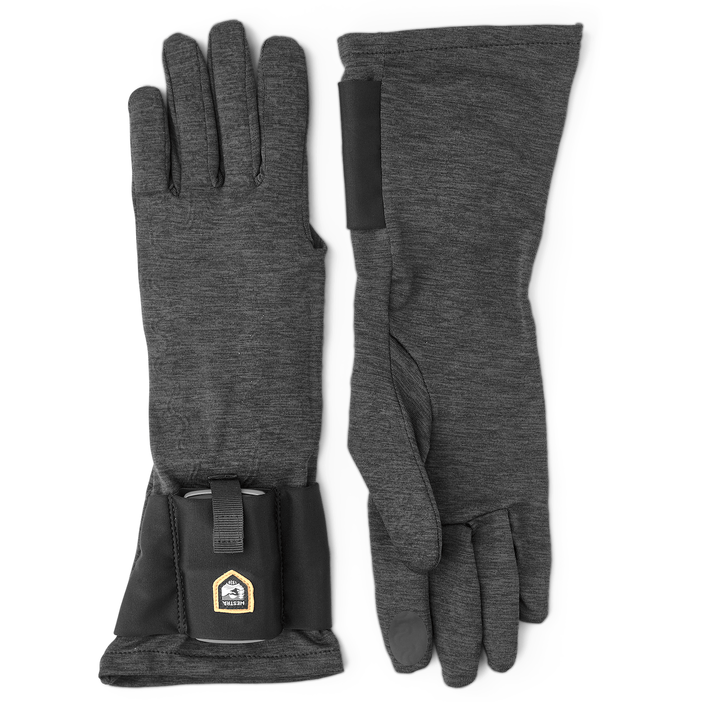 1 Tactility Heat Liner Gloves - 6 / Charcoal