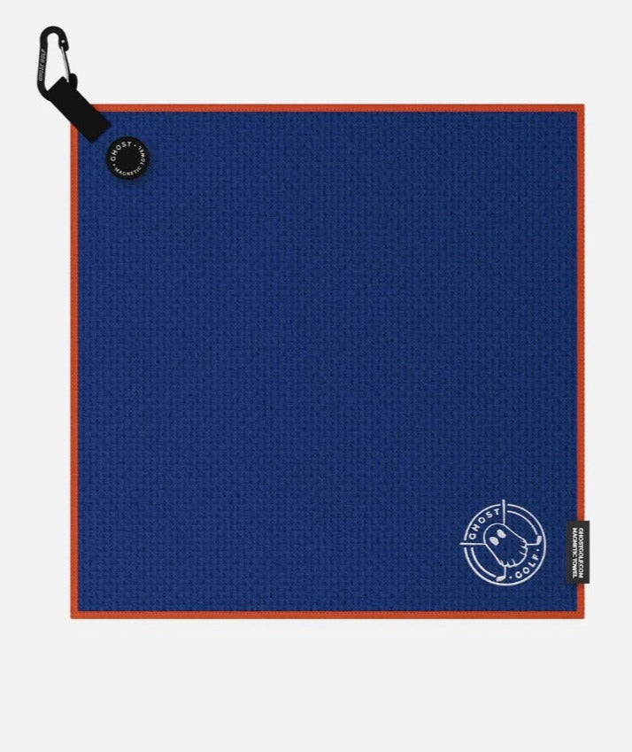 GHOST GOLF- Magnetic Towel (Greenside) Blue
