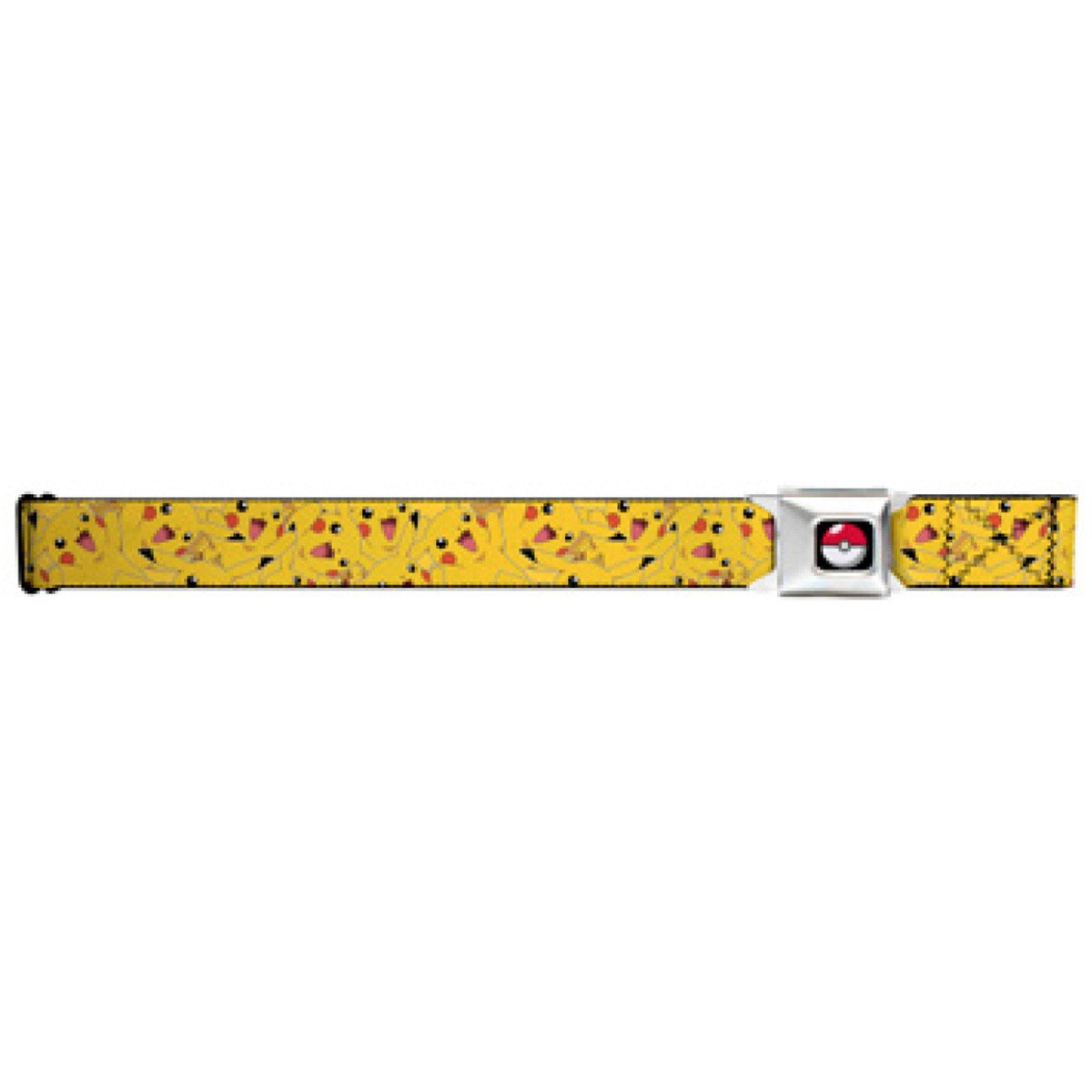 Pokemon Poke Ball Full Color Black Seatbelt Belt