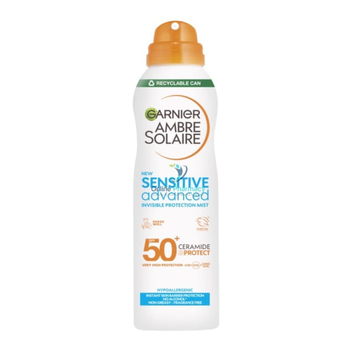 Garnier Ambre Solaire Sensitive Advanced Dry Mist SPF50 200ml