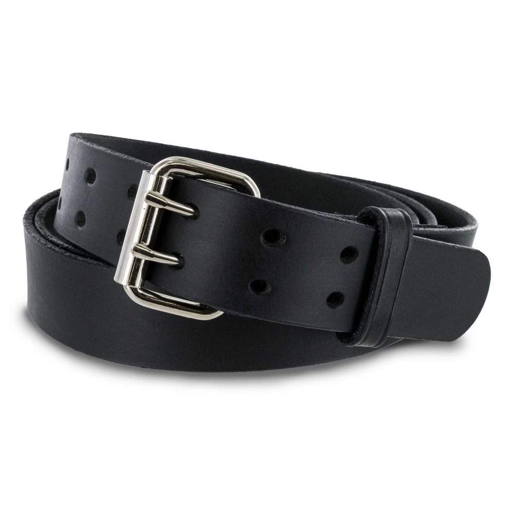 The Legend Double Prong Retro Style Jean Belt 6 Holes - 1.5" Width