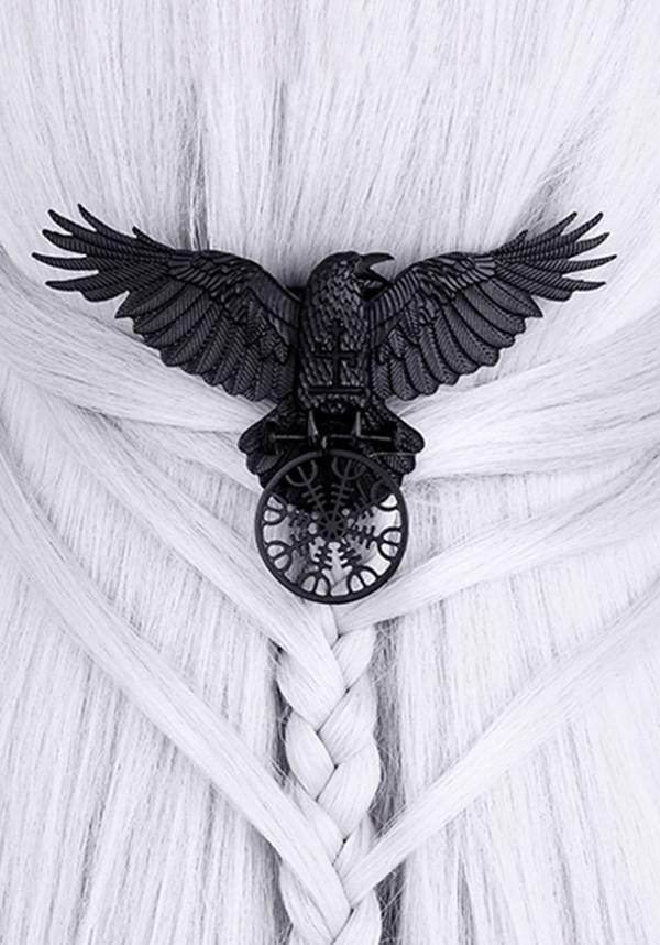 Helm of Awe Raven | HAIR CLIP
