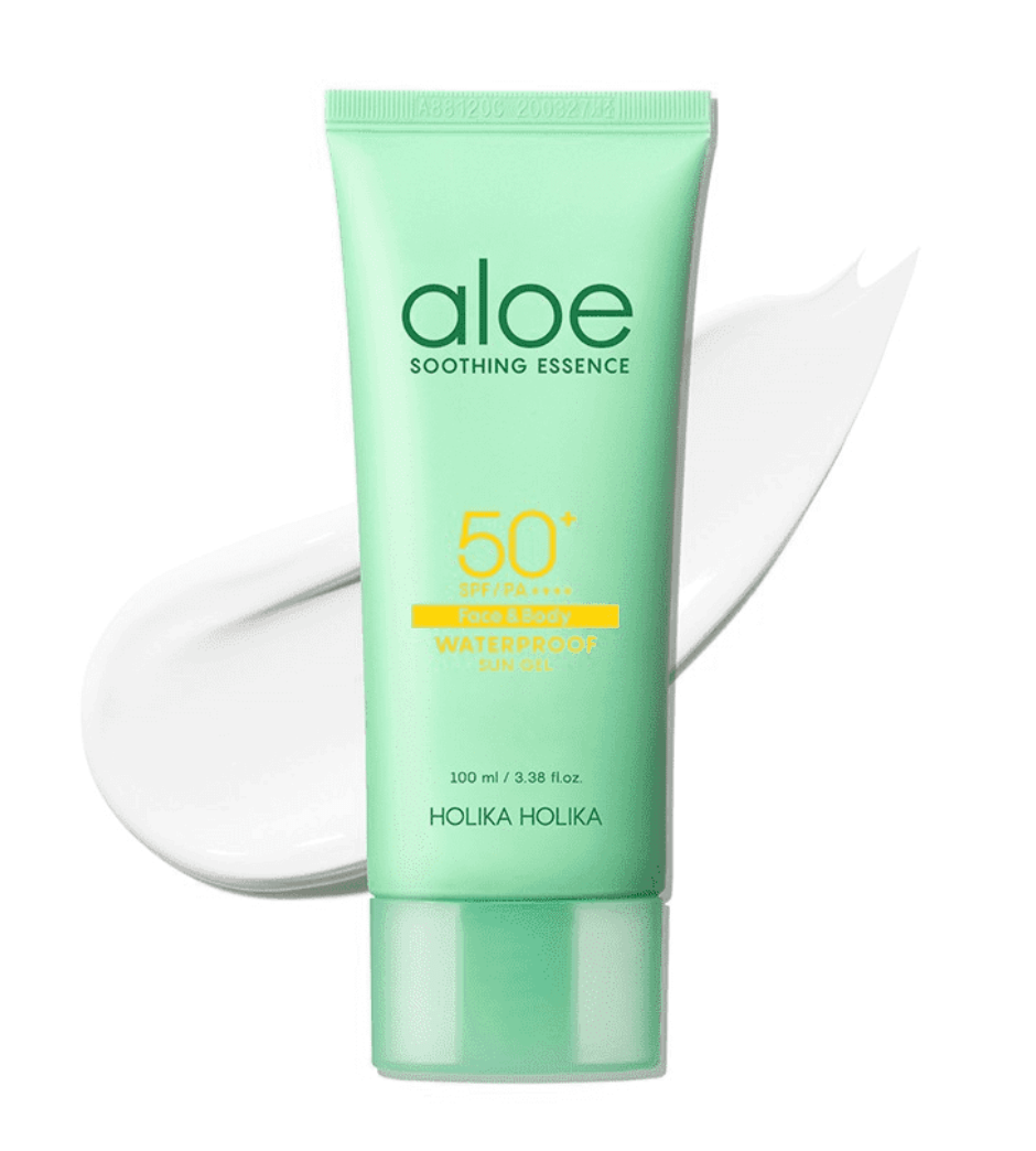 Holika Holika - TRAVEL SIZE Aloe Waterproof Sun Gel SPF50+ PA++++ 70ml