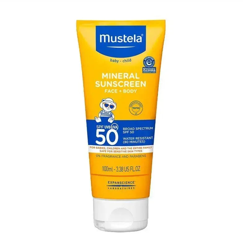 Mustela - Baby Mineral Sunscreen Lotion Face & Body SPF 50