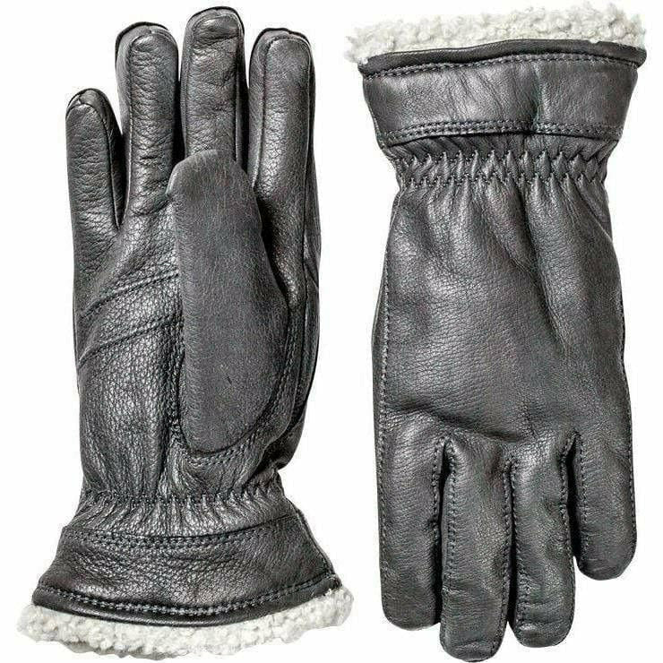1 Deerskin PrimaLoft Gloves  -  6 / Black