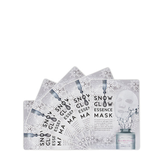 Sasatinnie Snow Glow Essence Mask 5PCS