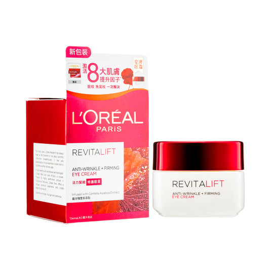 L'Oreal Paris 18 Eye Cream-A.Wrinkle+Firm 15ML