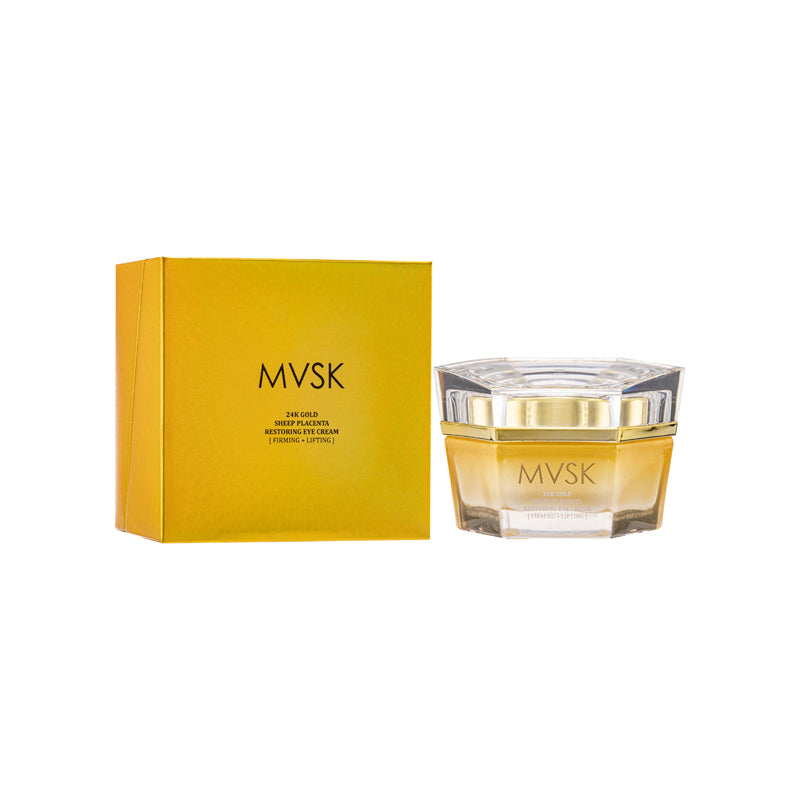 Mvsk 24K Gold - Sheep Placenta Restoring Eye Cream 25ML