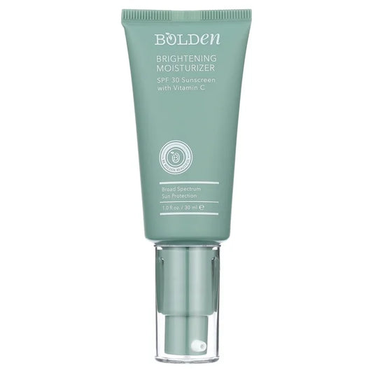 Bolden Brightening SPF 30 Moisturizer | Daily Face Sunscreen with Vit C | Broad Spectrum Protection, 1.0 fl oz