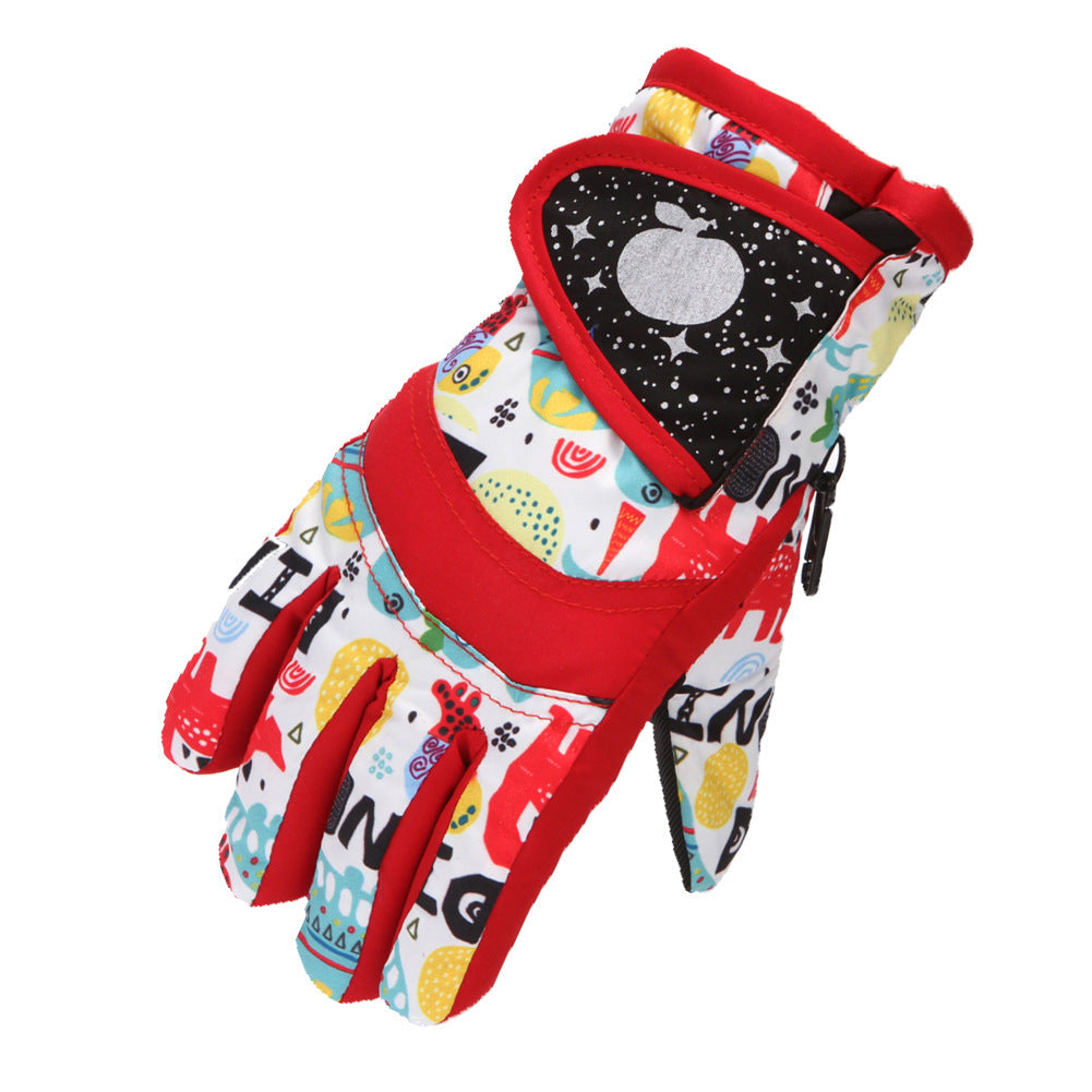 Winter Children's Gloves Warm-keeping And Cold-proof Waterproof