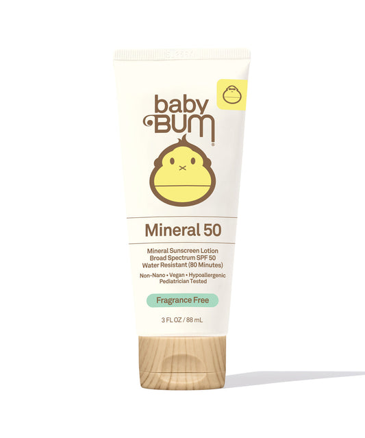 Baby Bum • Mineral SPF 50 Sunscreen Lotion - Fragrance Free
