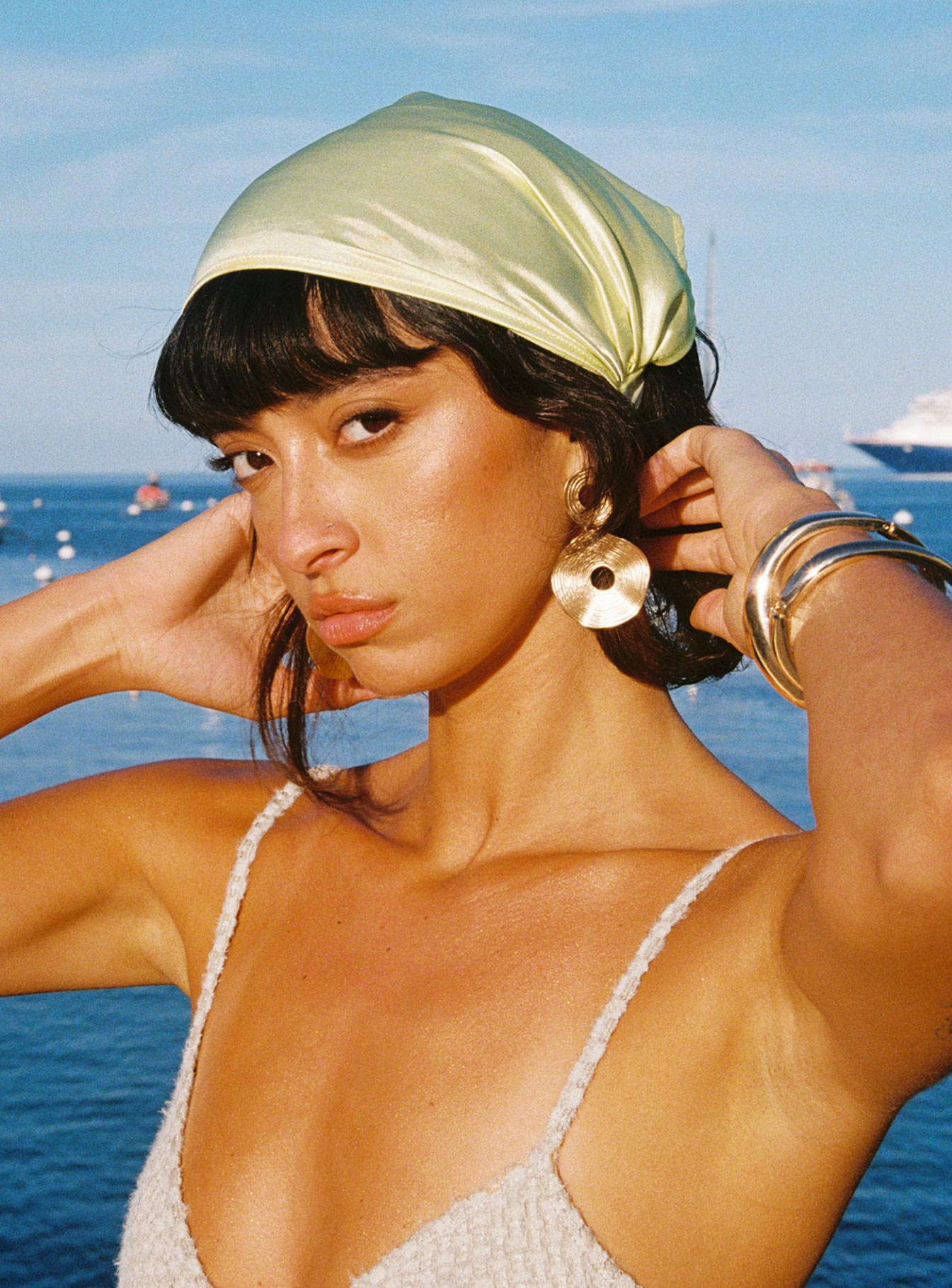 The Monaco Headband Lemon