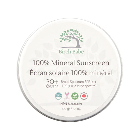 100% Mineral Sunscreen • Birch Babe
