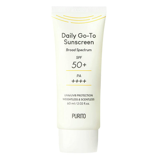 Purito Daily Go-To Sunscreen, Unscented and Soothing SPF 50+ PA++++ 60ml