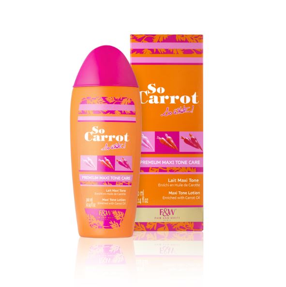 Fair & White So Carrot Maxi Tone Lotion 300ml