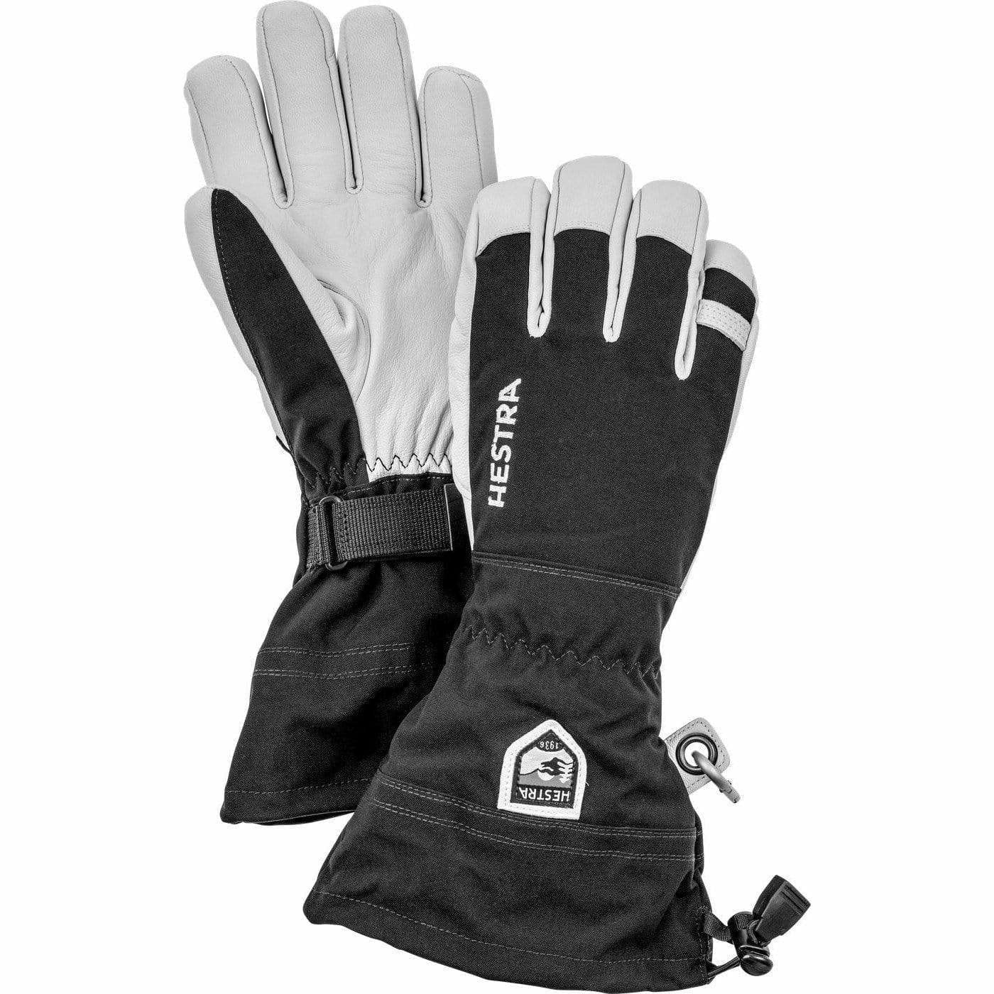 1 Army Leather Heli Ski Gloves  -  5 / Black