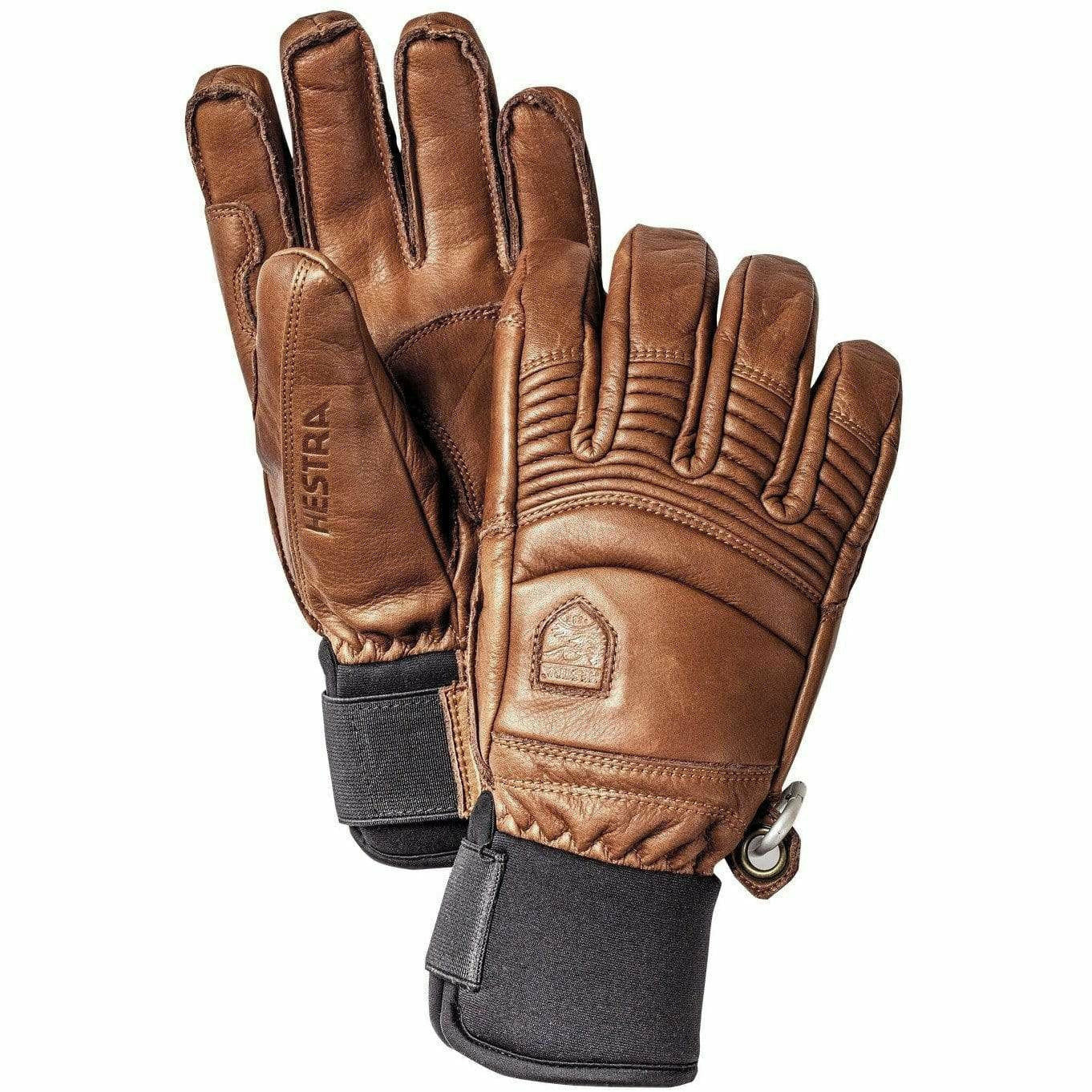 1 Leather Fall Line Gloves  -  9 / Brown / Past Season