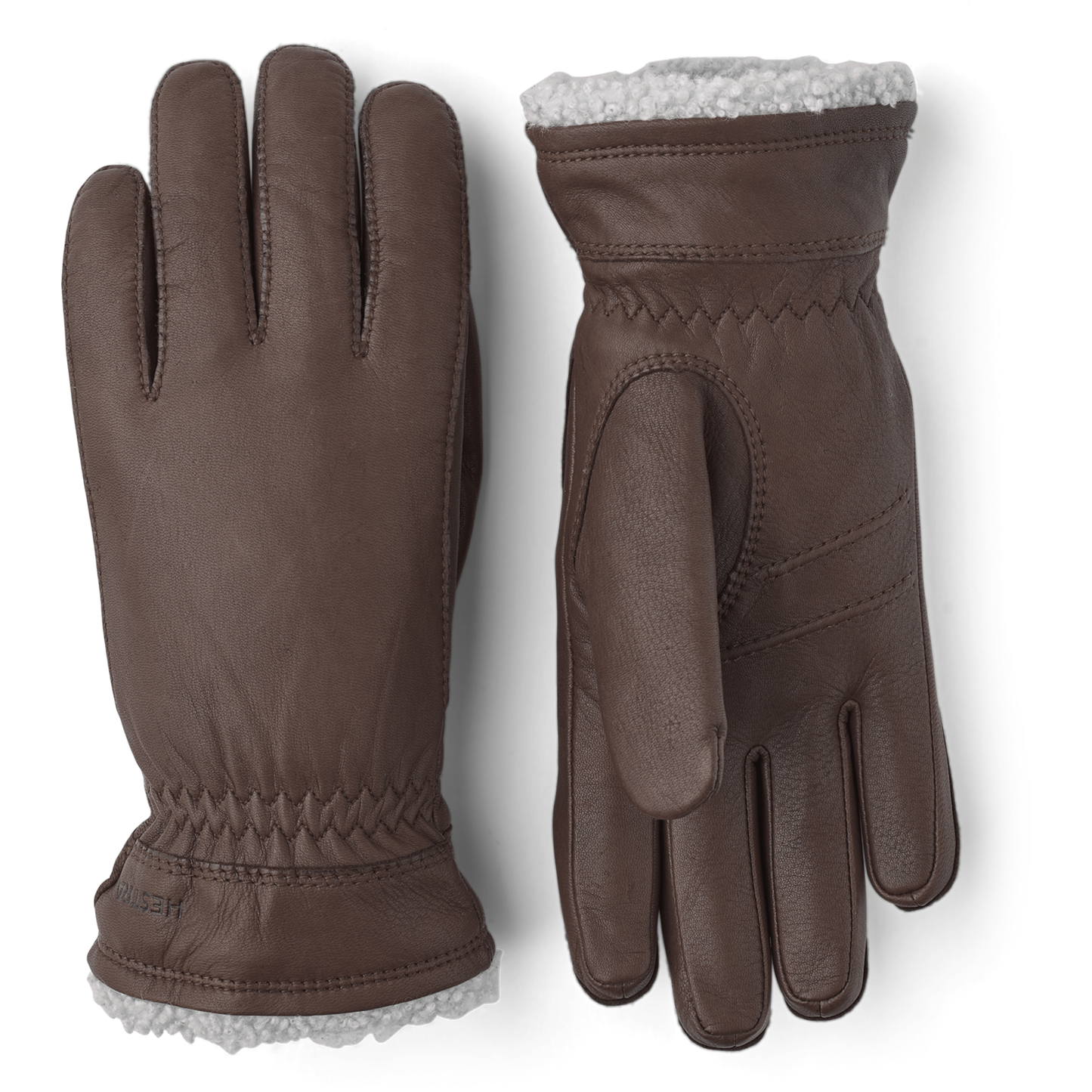 1 Deerskin PrimaLoft Gloves  -  6 / Chocolate