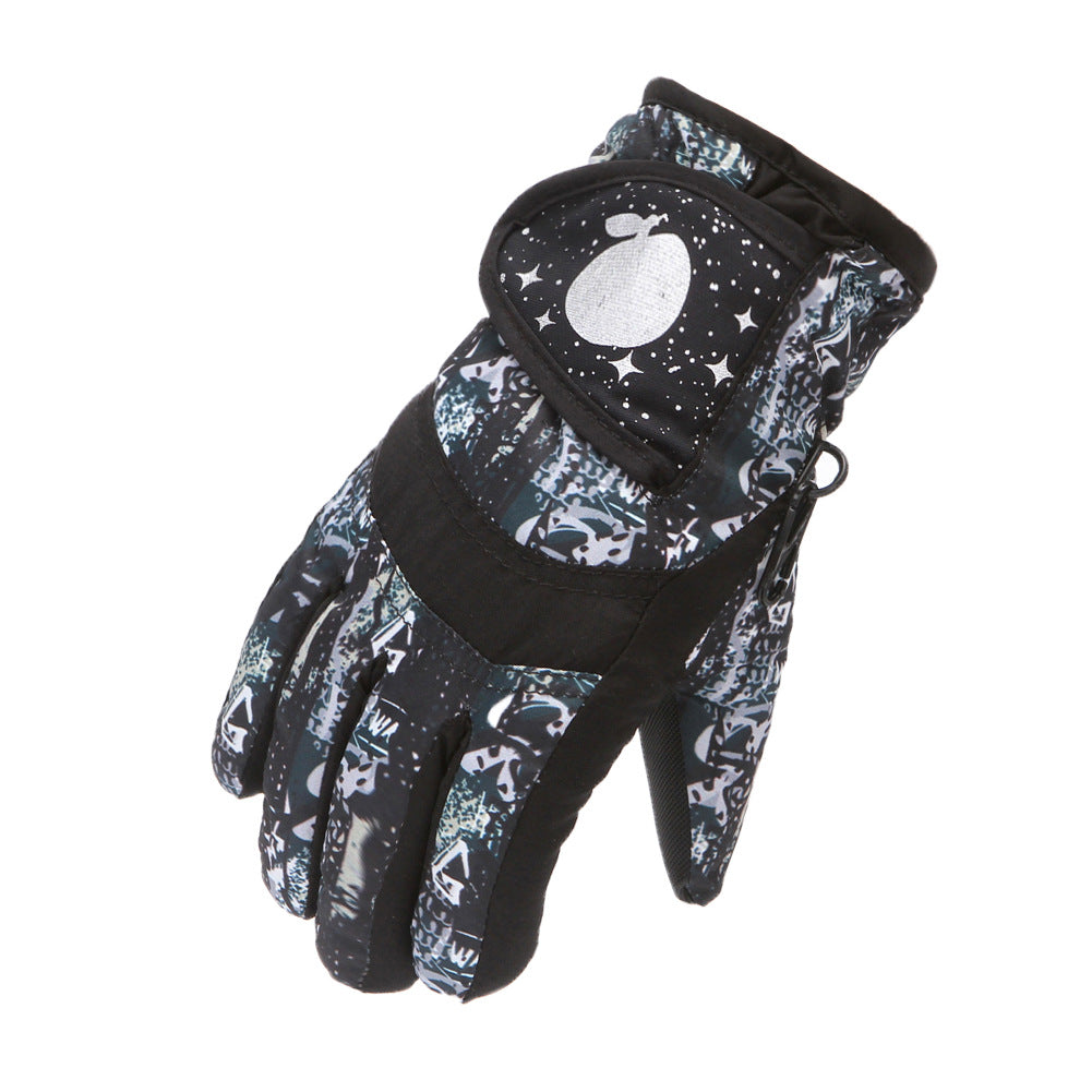 Winter Children's Gloves Warm-keeping And Cold-proof Waterproof