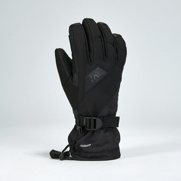 1 Womens Aquabloc Down Gauntlet Gloves  -  Medium / Black