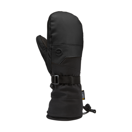 1 Womens Polar Mittens  -  Small / Black