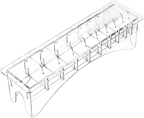 Beaupretty Guide Comb Storage Box Hair Clipper Storage Box Hair Tools Supplies Organizer (Place 10pcs Limit Comb)