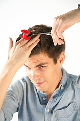 RevoCut Hair Cutting Kit - Hair Trimmer Guide - Grooming Kit Haircut Template - Includes 1", 2", 3" Guide for Hair Trimming w/Scissor or Clipper - Barber Supplies