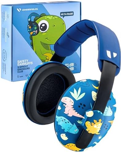 Vanderfields Baby Ear Protection Noise Cancelling Headphones for Babies, Toddlers, Infants 3 months to 2 years
