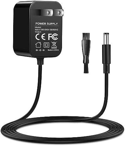 VHBW 5V Charger for Andis Slimline Pro Lithium ion T-Blade Trimmer 32810 33785 32400 32475 32490 32680 32690 32445 32485 Replacement 4.9V Andis Trimmer Power Cord