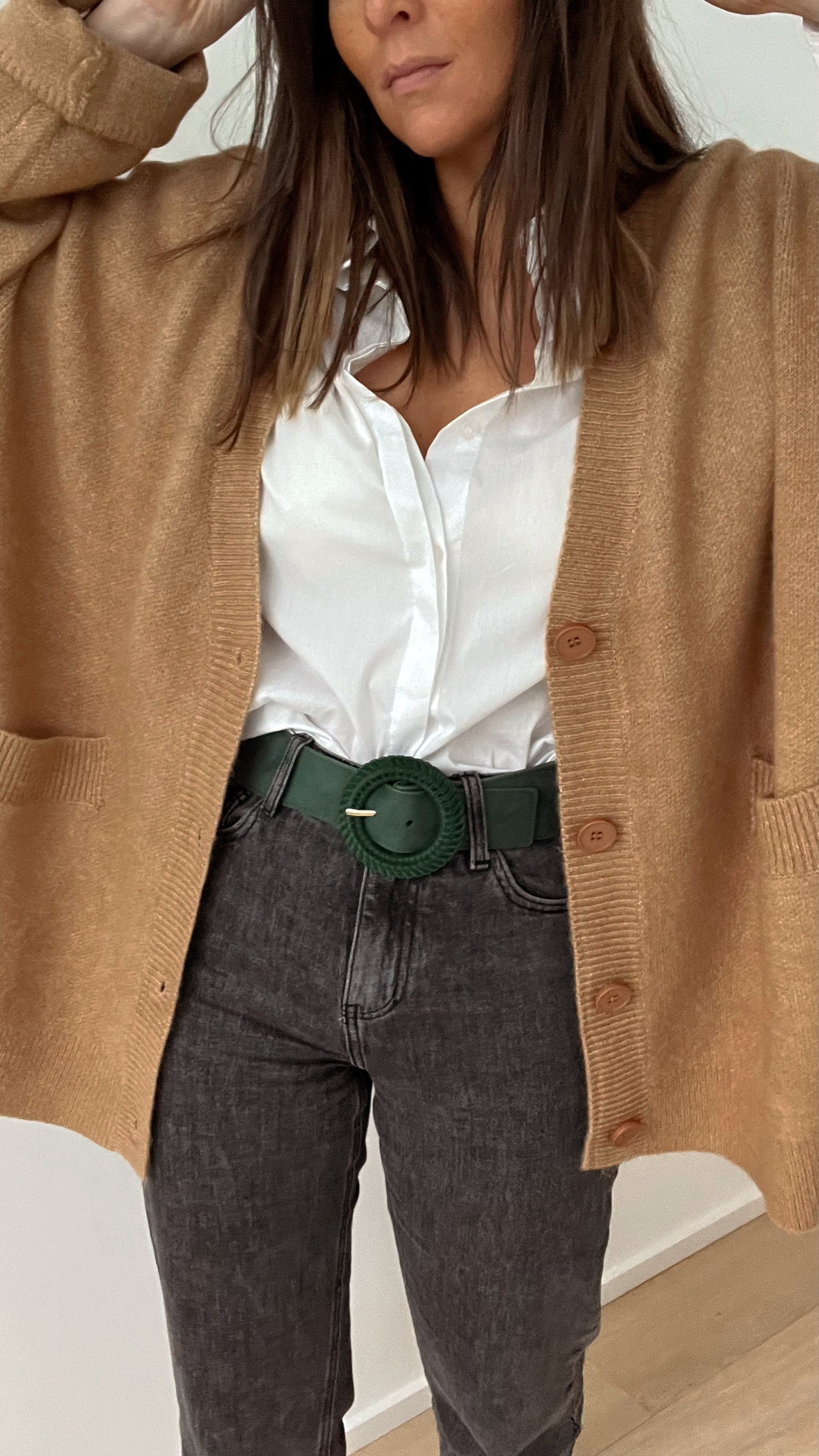 Green Roba Belt - Easy Clothes North America
