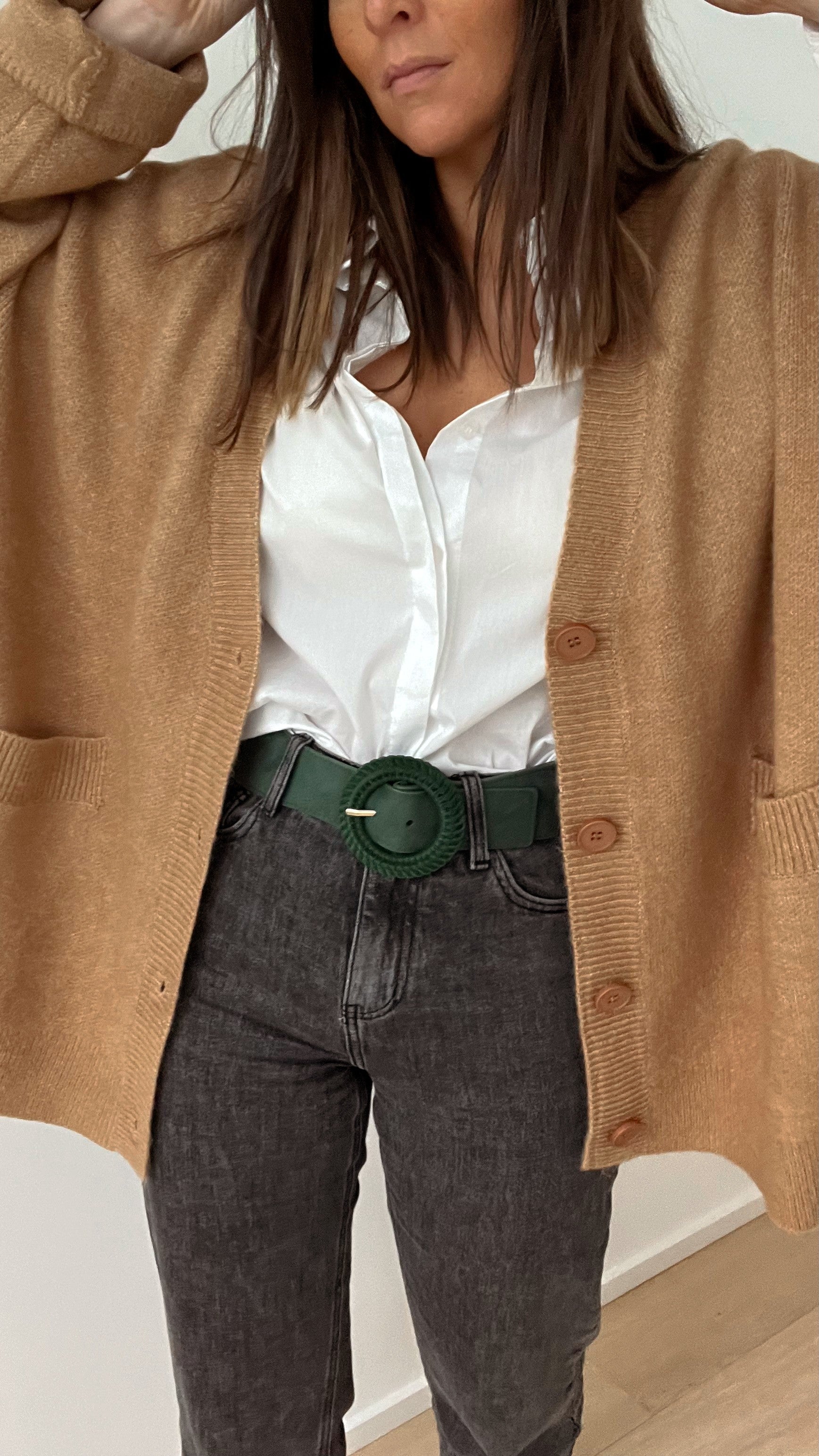 Green Roba Belt - Easy Clothes North America