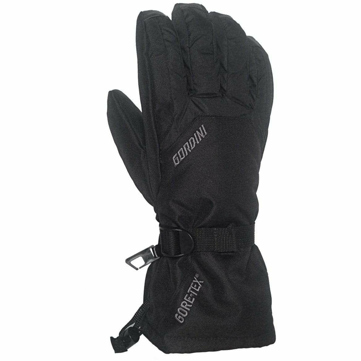 1 Mens Gore-Tex Gauntlet Gloves  -  Small / Black
