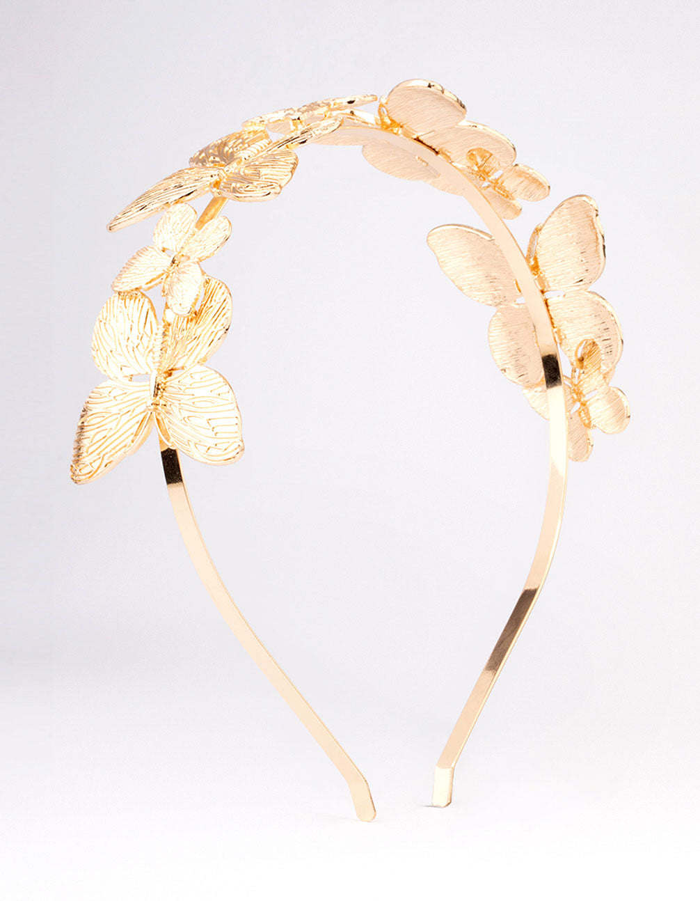 Gold Decorative Butterfly Headband