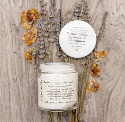 Frankincense, Lavender & Geranium Facial Moisturizer, 4oz