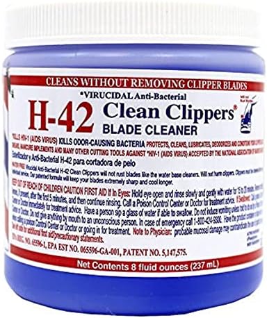 RocksOnly H-42 Clean Clippers Blade Cleaner Virucidal Anti-Bacterial 8oz
