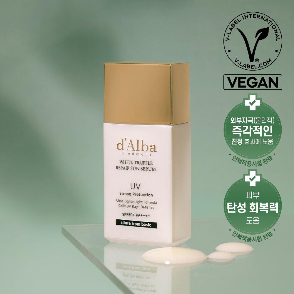d'Alba White Truffle Repair Sun Serum 35mL