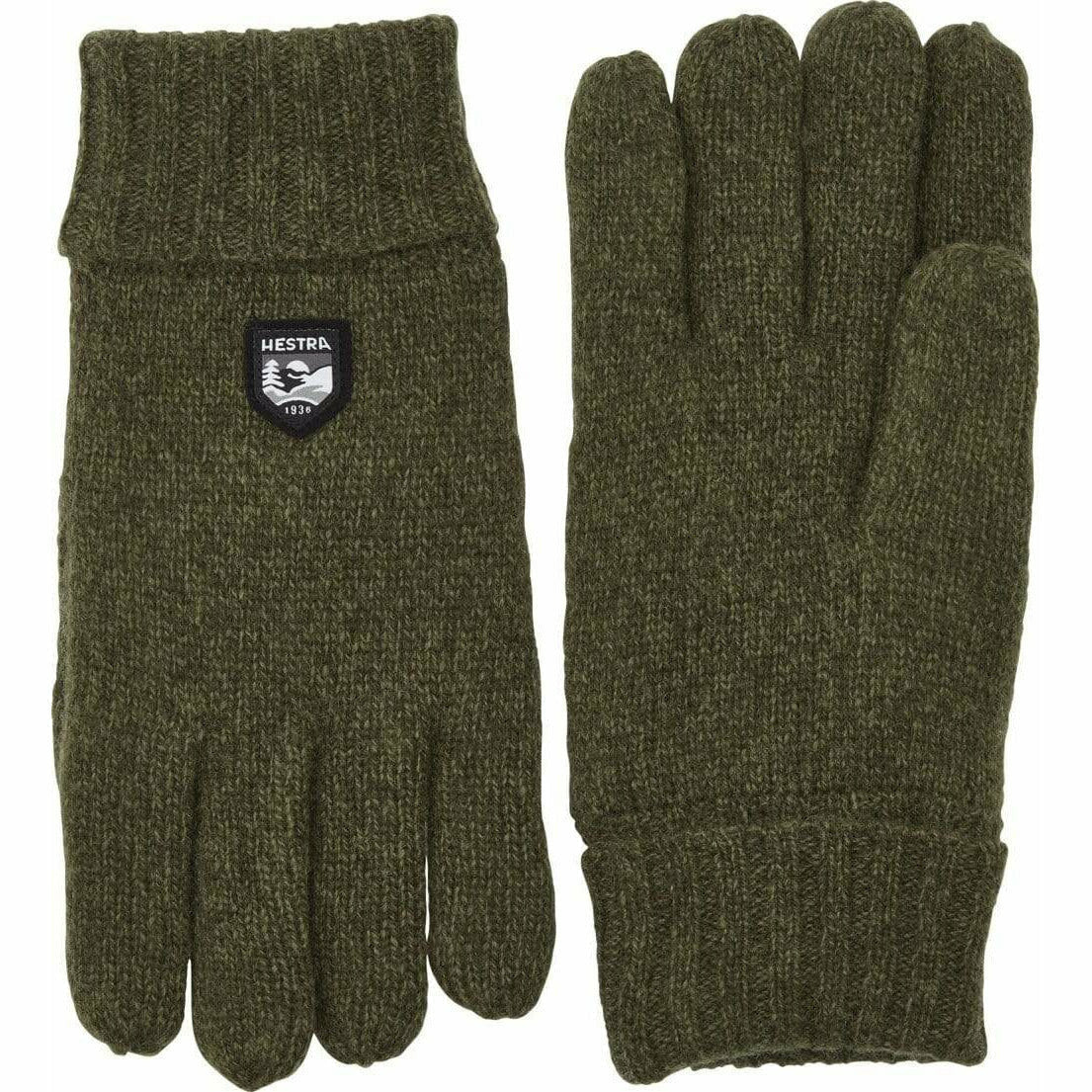 1 Basic Wool Gloves  -  6 / Olive